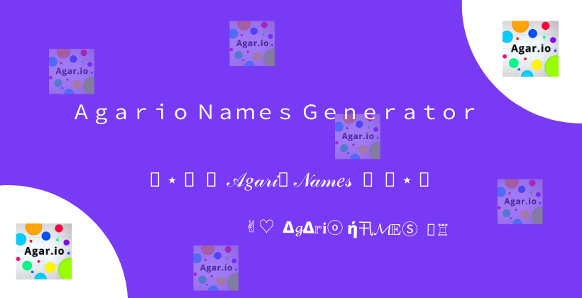 AgarIo-Names-Generator-Tool