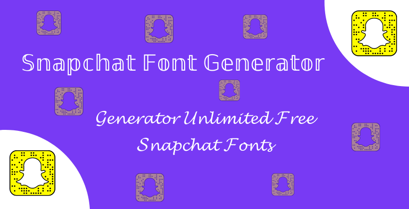 Snapchat Fonts Generator Tool